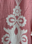 Conjunto blusa y pantalón grecas
