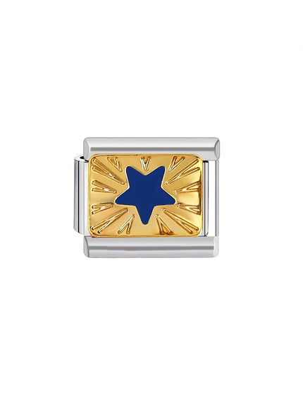 Charm con estrella azul
