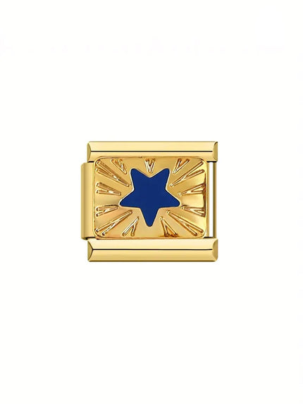 Charm con estrella azul