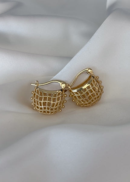 Arete tipo bolsa