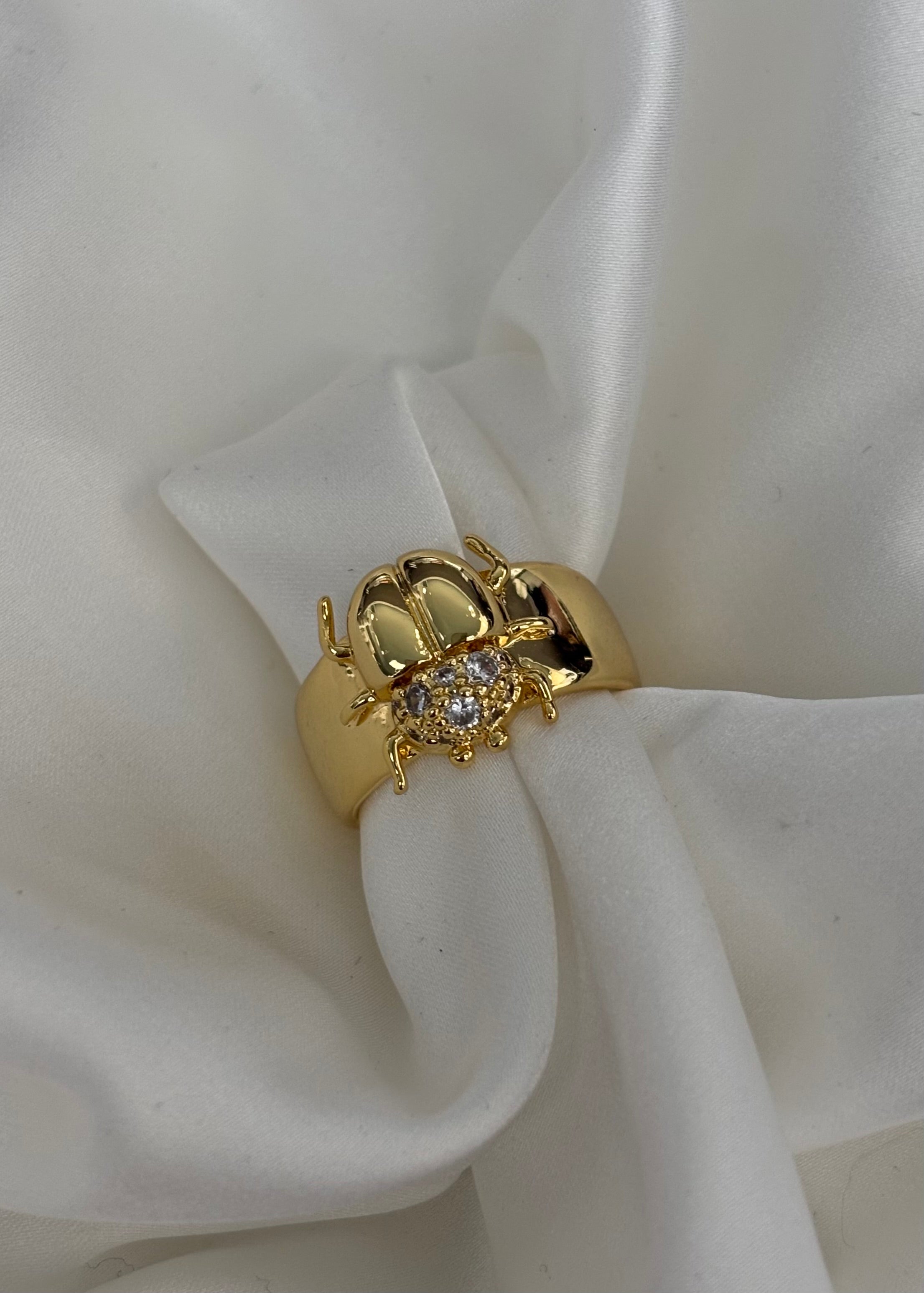Anillo escarabajo