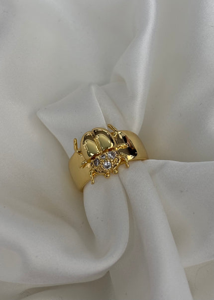 Anillo escarabajo