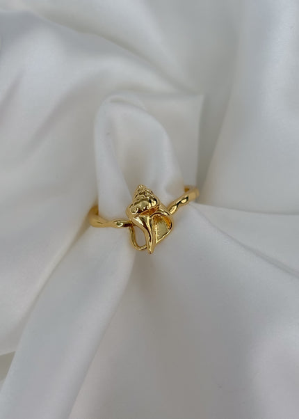 Anillo caracol de mar