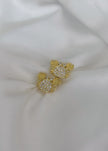 Aretes cangrejo brillos