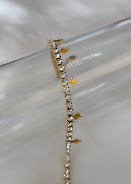Pulsera brillos y destello