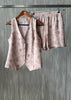 Conjunto chaleco y short aura