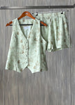 Conjunto chaleco y short aura