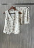Conjunto chaleco y short aura