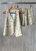 Conjunto chaleco y short aura
