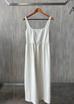 Vestido largo con tirante grueso