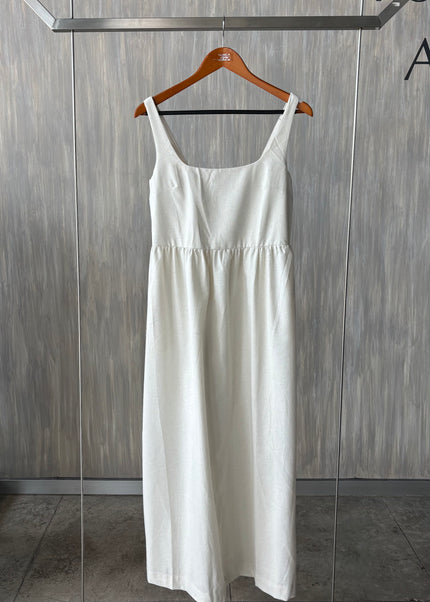 Vestido largo con tirante grueso