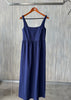 Vestido largo con tirante grueso