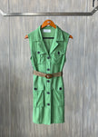 Vestido cargo con cinturón
