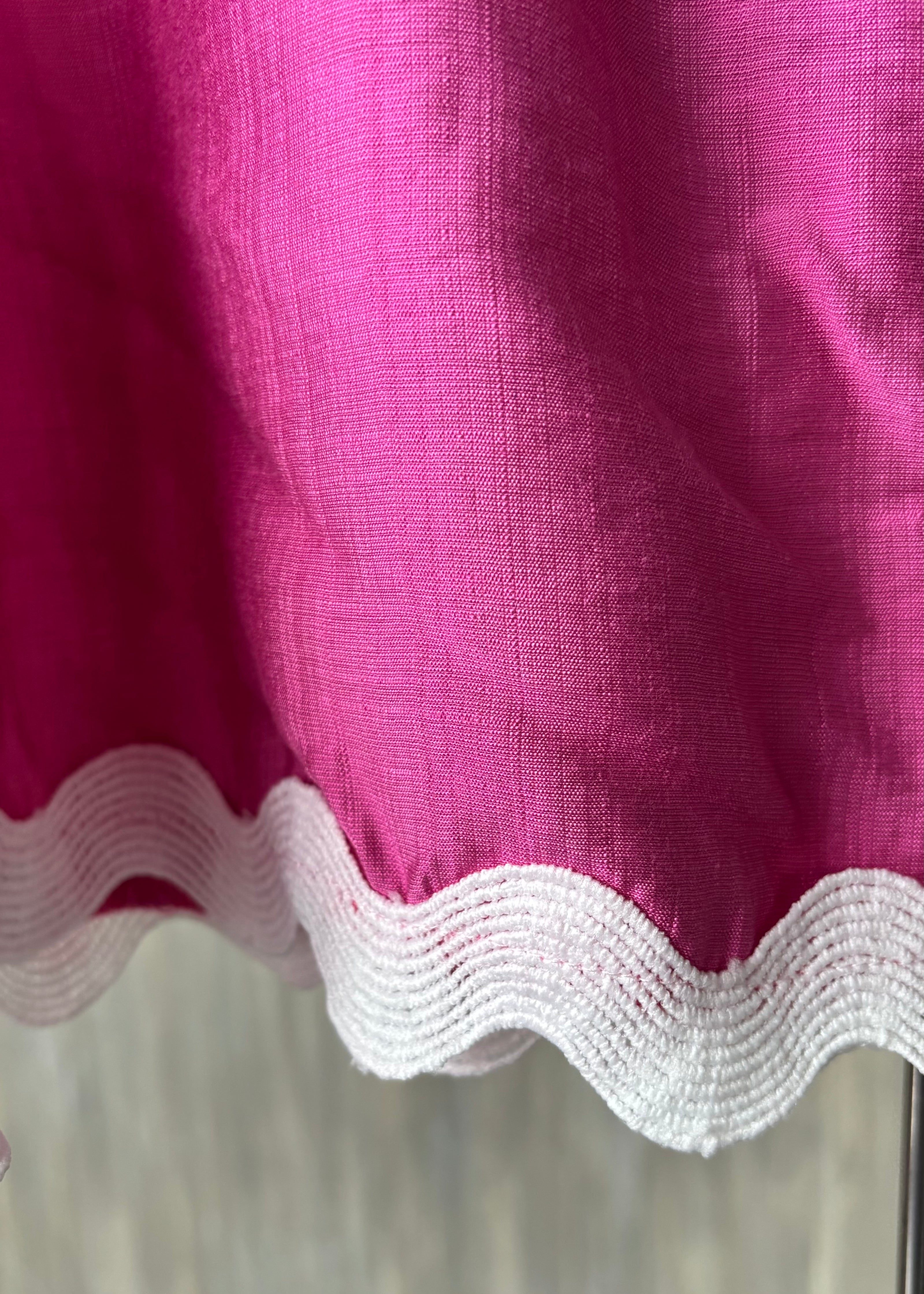 Conjunto blusa y short con olanes