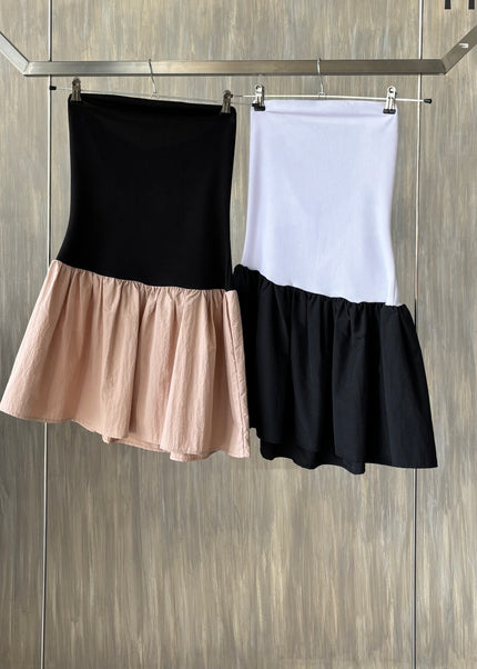 Vestido strapless