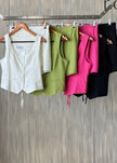 Conjunto chaleco y short