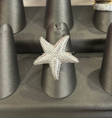 Anillo chunky Estrella de mar