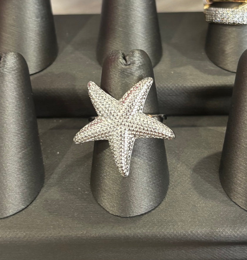 Anillo chunky Estrella de mar