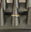 Anillo dos lineas brillantes