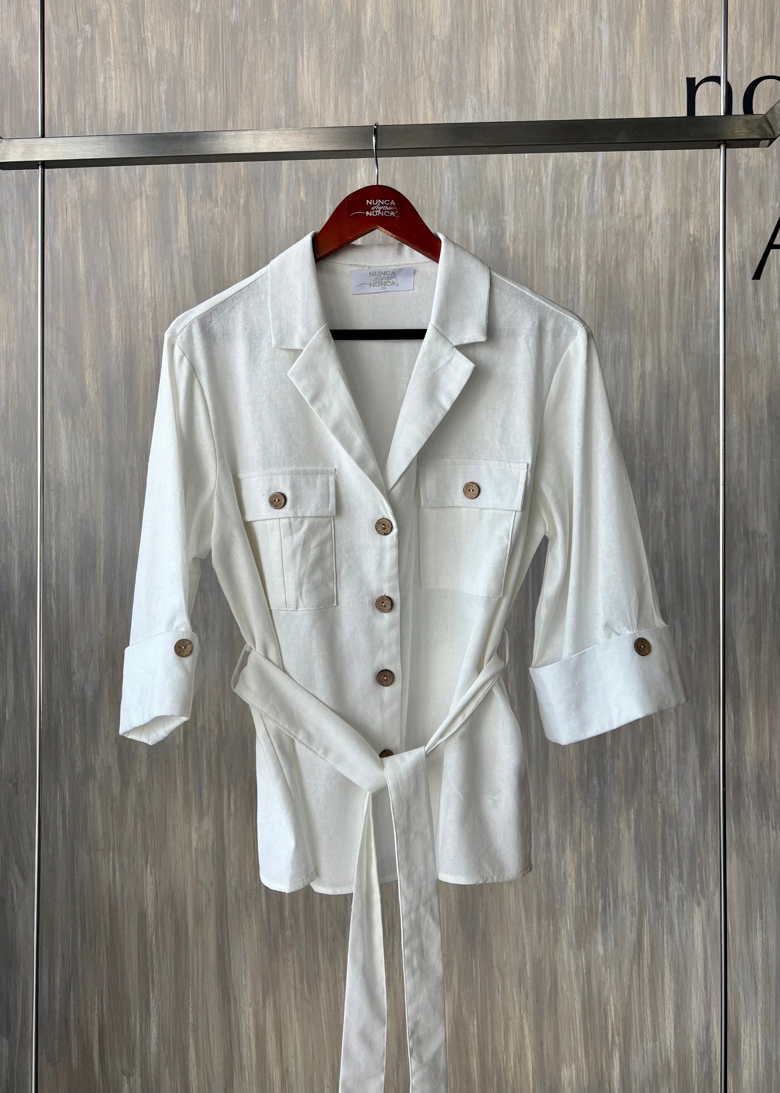 Camisa manga 3/4