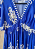 Vestido camisero cuello en V