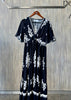 Vestido camisero cuello en V