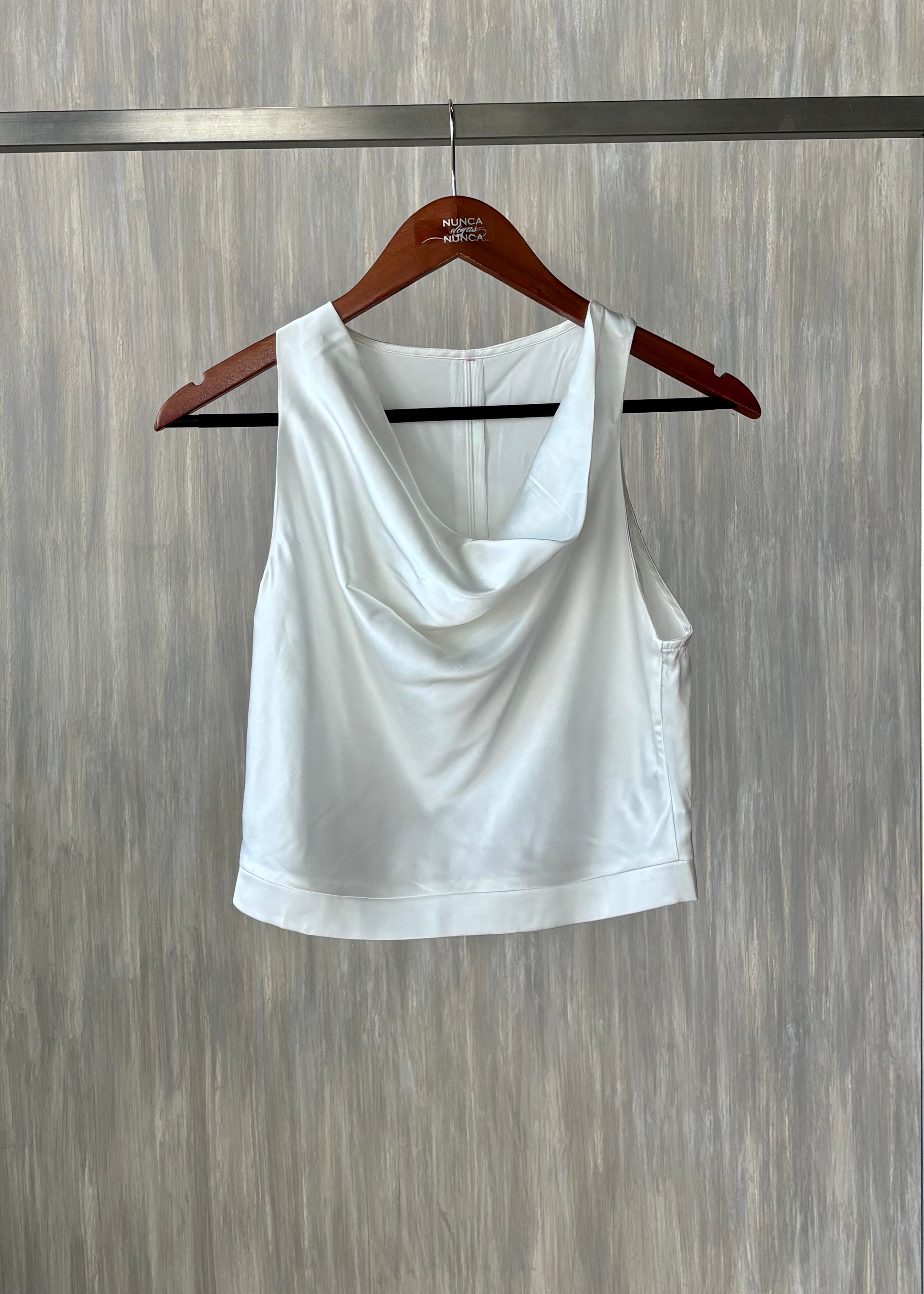 Blusa satinada