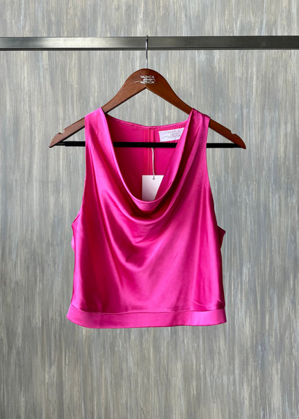 Blusa satinada
