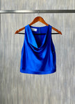 Blusa satinada