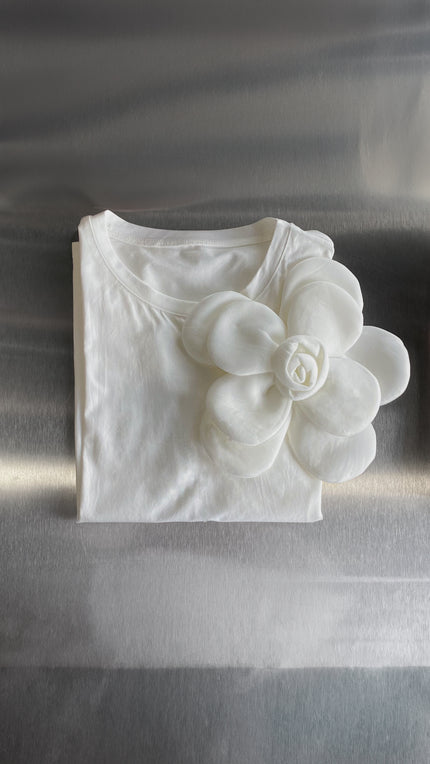 Playera con suculenta