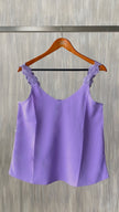 Blusa de tirantes encaje