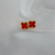 Aretes mini trébol colores