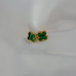 Aretes mini trébol colores