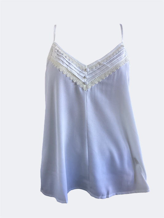 Top con cuello en V