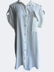 Vestido camisero con botones