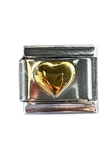 Charm corazoncito dorado