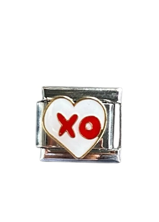 Charm corazón xo