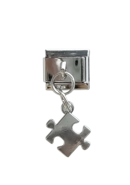 Charm con dije pieza de rompecabezas