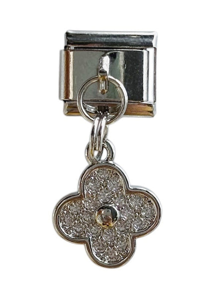 Charm con dije trebol