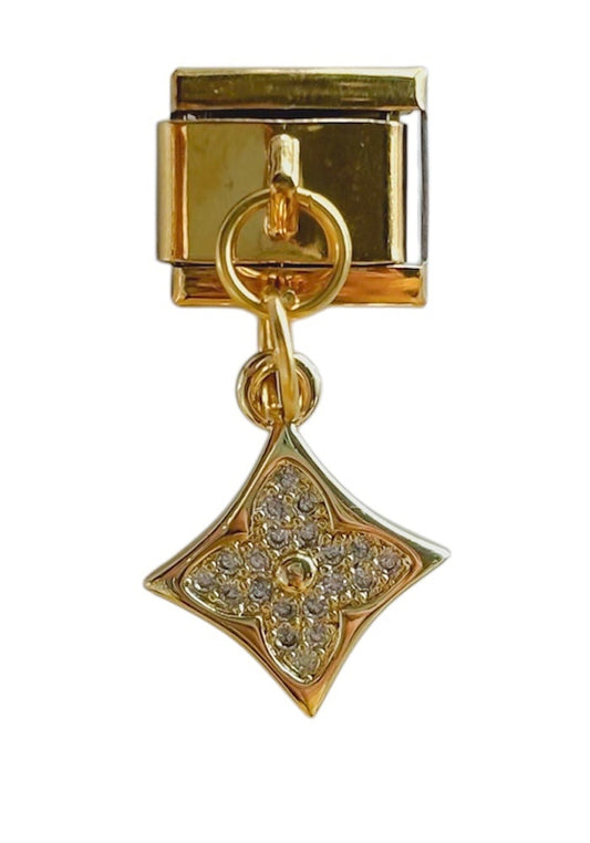 Charm con dije destello