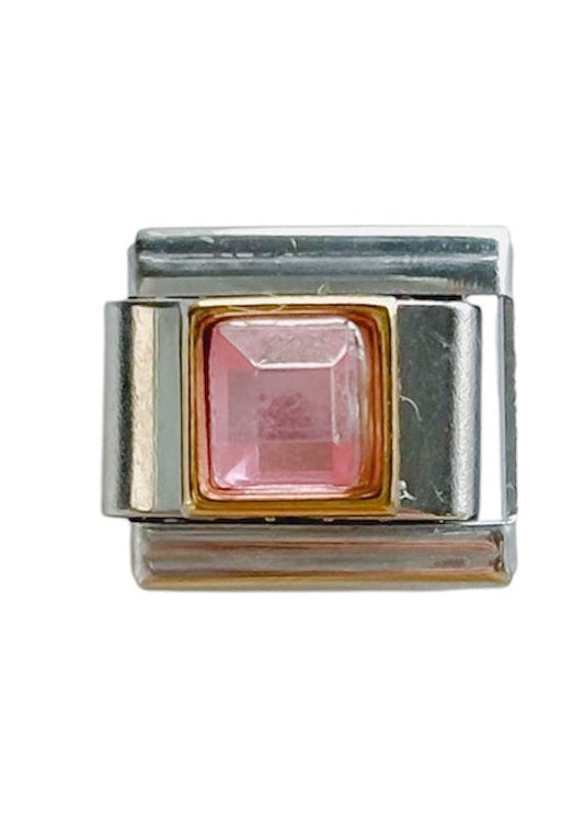 Charm brillo rosa