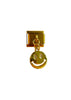 Charm con dije happy face ojos con brillos