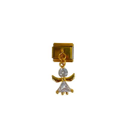 Charm con dije ángel