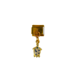 Charm con dije tortuga