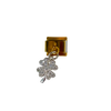 Charm con dije trébol