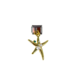 Charm con dije estrella gigante