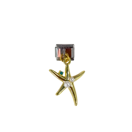 Charm con dije estrella gigante