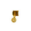 Charm con dije happy face brillos mini