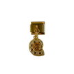 Charm con dije caracol de mar