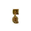 Charm con dije caracol de mar